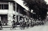 The Japanese Invasion of French Indochina, also known as the Vietnam Expedition, was a move by the Empire of Japan in September 1940, during the Second Sino-Japanese War, to prevent China from importing arms and fuel through French Indochina, via the Sino-Vietnamese Railway from the port of Haiphong through Hanoi to Kunming in Yunnan.<br/><br/>

Japan occupied northern Indochina, which tightened the blockade of China, and made continuation of the drawn out Battle of South Guangxi unnecessary. In March 1945, Japan launched the Second French Indochina Campaign and ousted the Vichy French and formally installed Emperor Bảo Đại in the short-lived Empire of Vietnam. In August 1945, Japanese forces surrendered in Indochina at the end of World War II.