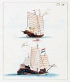 Image from the diary of Carl Johan Gethe, a cartographer on board the Gotha Leyon, which left Sweden on a three year trading expedition in 1746. Gethe's diary or Dagbok is titled: Dagbok hallen pa resan till Ost Indien begynt den 18 octobr: 1746 och slutad den 20 juni 1749 or ‘Diary of a journey to East India begun on 18 October 1746 and ending June 20, 1749’.<br><br/>

The Swedish East India Company (Swedish: Svenska Ostindiska Companiet or SOIC) was founded in Gothenburg, Sweden, in 1731 for the purpose of conducting trade with the Far East, and grew to become the largest trading company in Sweden during the 18th century. It closed in 1813.
