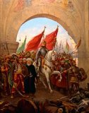 Mehmed II (March 30, 1432 – May 3, 1481) or, in modern Turkish, Fatih Sultan Mehmet; known as Mahomet or Mohammed II in early modern Europe) was Sultan of the Ottoman Empire from 1444 to September 1446, and later from February 1451 to 1481. At the age of 21, he conquered Constantinople, now Istanbul, bringing an end to the Byzantine Empire.