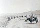 China: Yak caravan transporting tea on the high Tibetan plateau c.1920