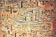 China: 10th century mural from showing Tang Buddhist monasteries of Mount Wutai, Shanxi  province, cave 61, Mogao Caves, Gansu