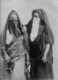 Algeria: Portrait of veiled Arab women in Algiers Kasbah, late 19th century