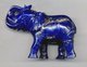 Afghanistan: A carved elephant made from Lapis Lazuli