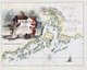 China: Images from the Swedish East India Company of 1746 - Around Guangdong. Map of Canton and environs.