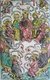 Germany: The Nuremberg Chronicle, Jesus enthroned as saviour (detail).
