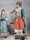 Turkey: Ottoman fashion - Turkish lady with maid servant, painted by Jean-Étienne Liotard (1742)