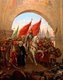Turkey: The Entry of Mahomet II into Constantinople / The Entry of Fatih Sultan Mehmet into Istanbul. Painting by Fausto Zonaro (1854-1929)