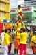 Thailand: Acrobats in a procession through Phuket Town, Phuket Vegetarian Festival